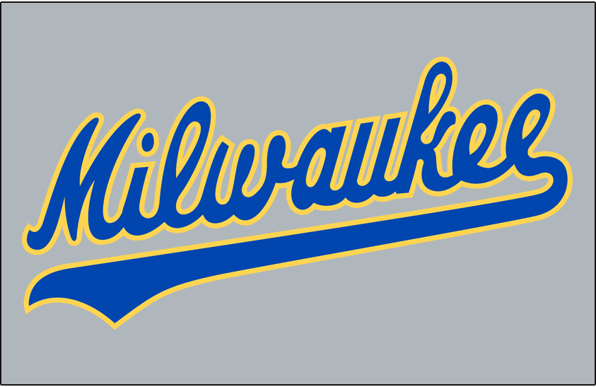Milwaukee Brewers 1990-1993 Jersey Logo DIY iron on transfer (heat transfer)...
